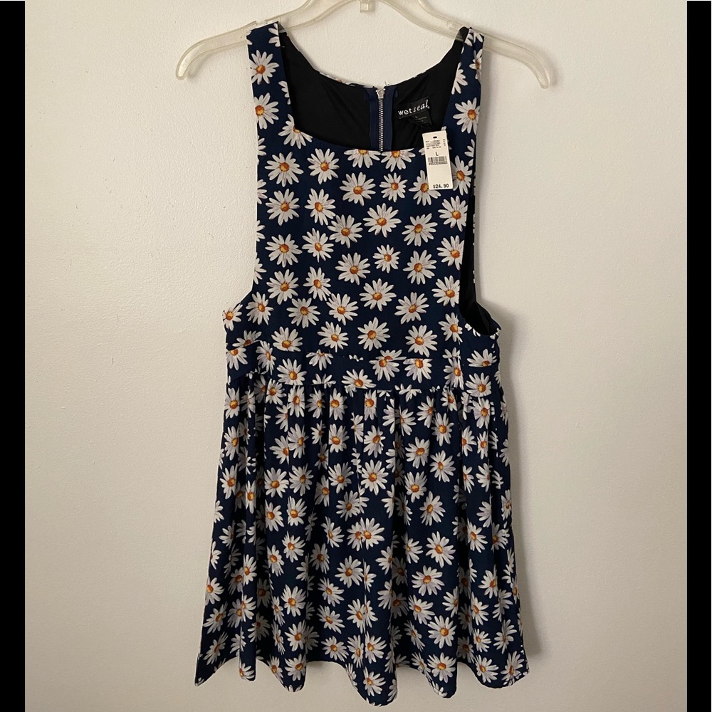 Floral overall dress skirt